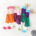 Kinder Baumwolle gestreifte weiche Socken unisex Kniestrümpfe Streifen